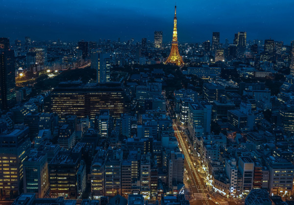 夜の東京