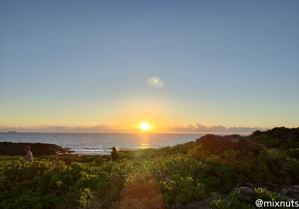 まもなく夕暮れ