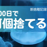 100日で何捨てる？推し活グッズの選び方。断捨離記録8日目