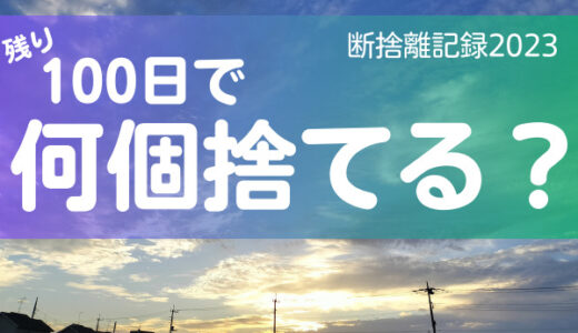 100日で何捨てる？暮らしやすい髪型に変える。断捨離13日目