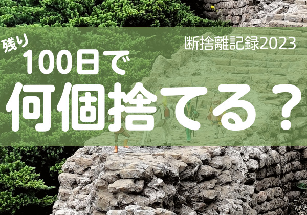 100日で何捨てる？