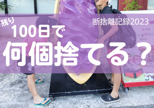 100日で何捨てる？